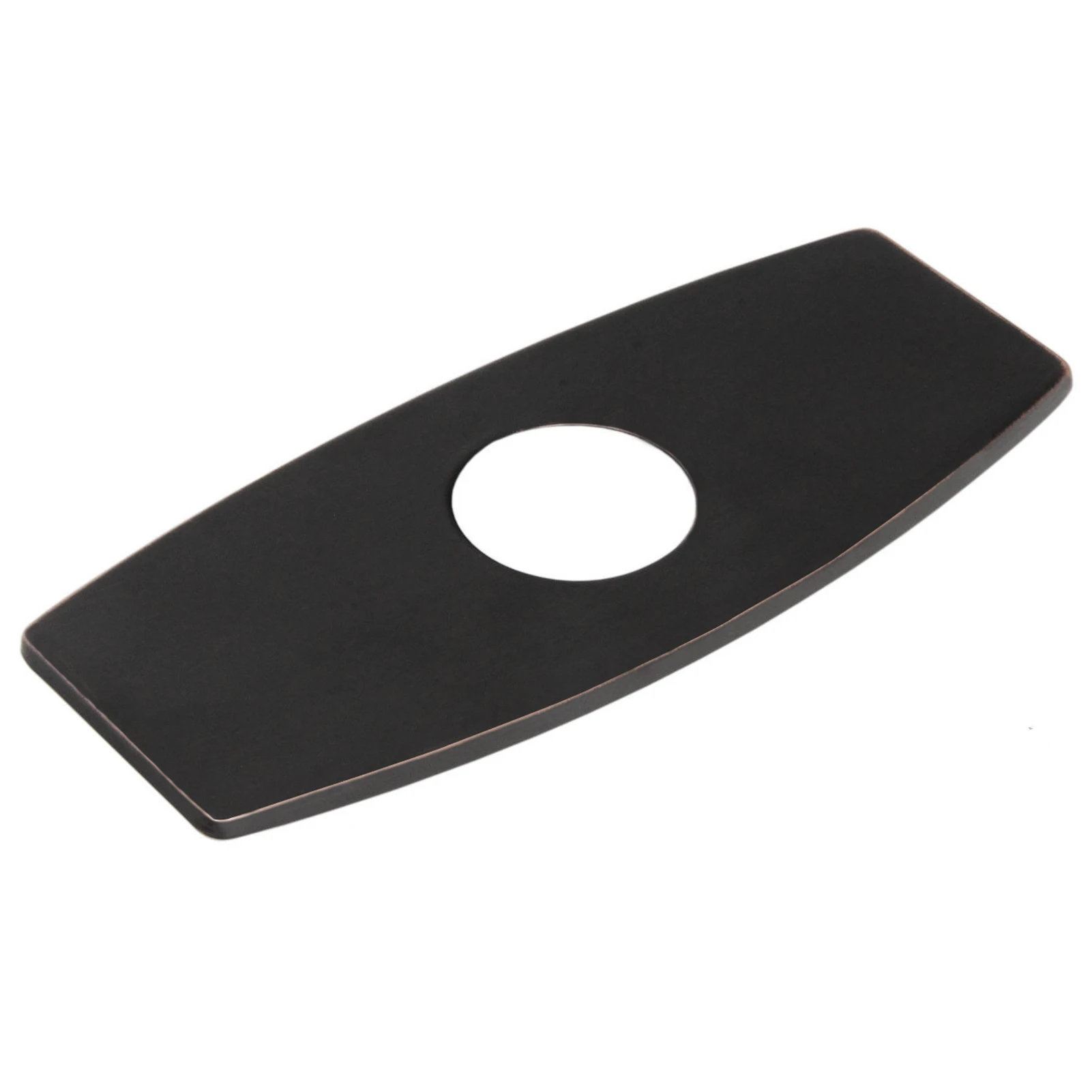 Wovier 6" 3-to-1 Diamond Kitchen Faucet Hole Cover Deck Plate Bathroom Kitchen Sink Faucet Hole Cover Deck Plate Escutcheo