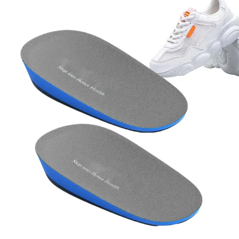 

Height Increase Insoles Height Lift Heel Insert Taller Shoes Insoles Breathable Heel Cushioning Shoe Lifts Pad Unisex Height