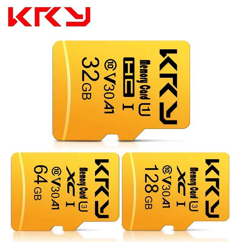 마이크로 메모리 SD TF 카드, SD/TF 플래시 카드, U3 클래스 10, 128GB, 64GB, 32GB, 128GB
