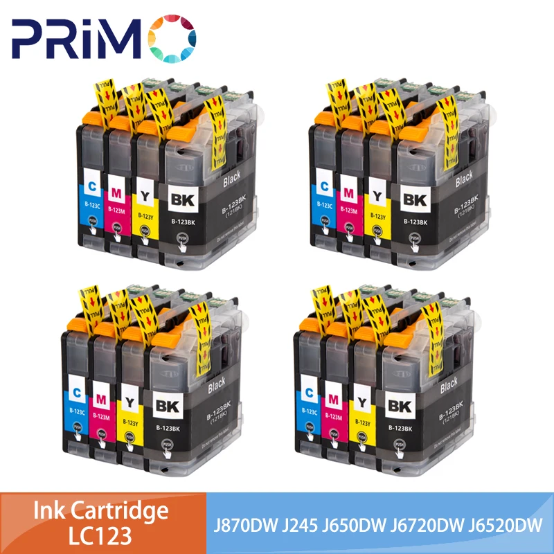 Lot De 12 Cartouches Compatibles Brother MFC J4610DW - Encre Multicolore - Neuves