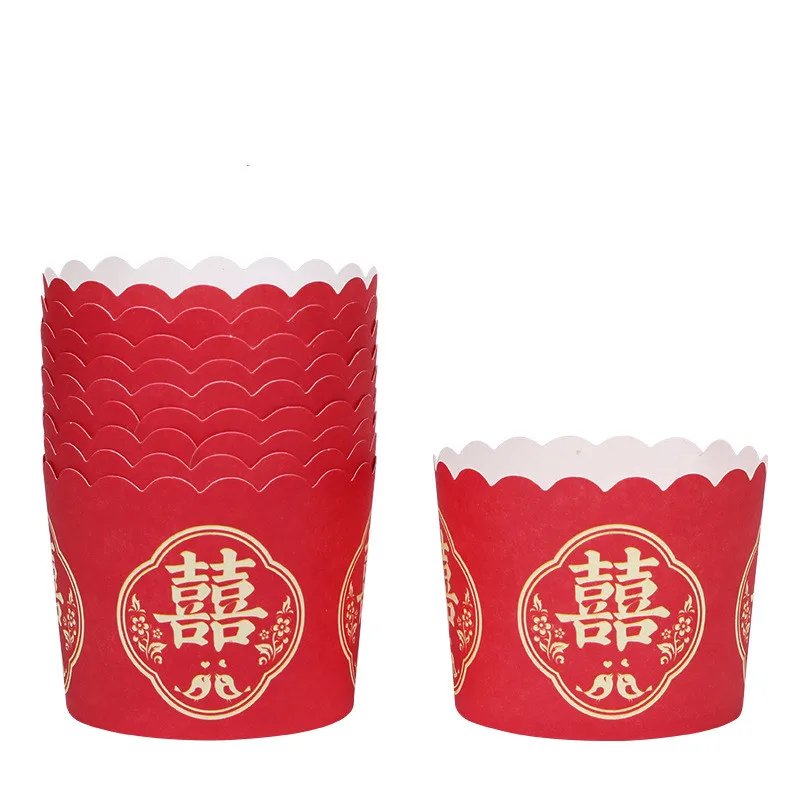 

Medium Cake Paper Cup Cartoon Multiple Options Cute Mafen Cup High Temperature Paper Tray Baking Supplies Cake Cup