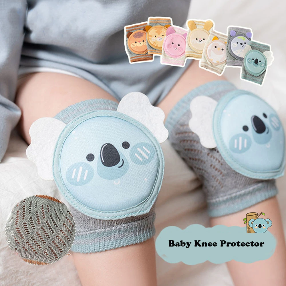 Rodilleras de bebé para gatear y seguridad, accesorios para calentadores de piernas transpirables, rodilleras para bebés, de bebé sobre orugas de verano| | AliExpress