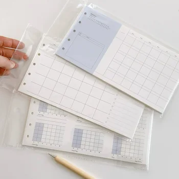 Calendario Mensile M5 a Tre Pieghe 2026, Pagine Interne a Fogli Mobili, Quaderno per Pianificazione e Diario