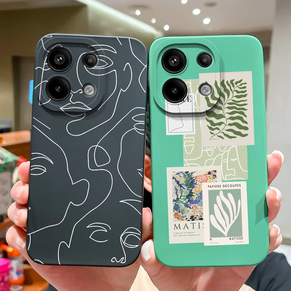 Charming Astronaut Cats Liquid Shockproof Square Case - Fashionable Soft Cover