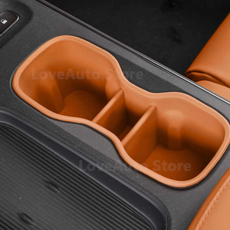 

For NIO ET5 ET5T Touring 2023 2024 Silicone Central Control Water Cup Storage Mat Non-slip Mat Interior Decoration Accessories