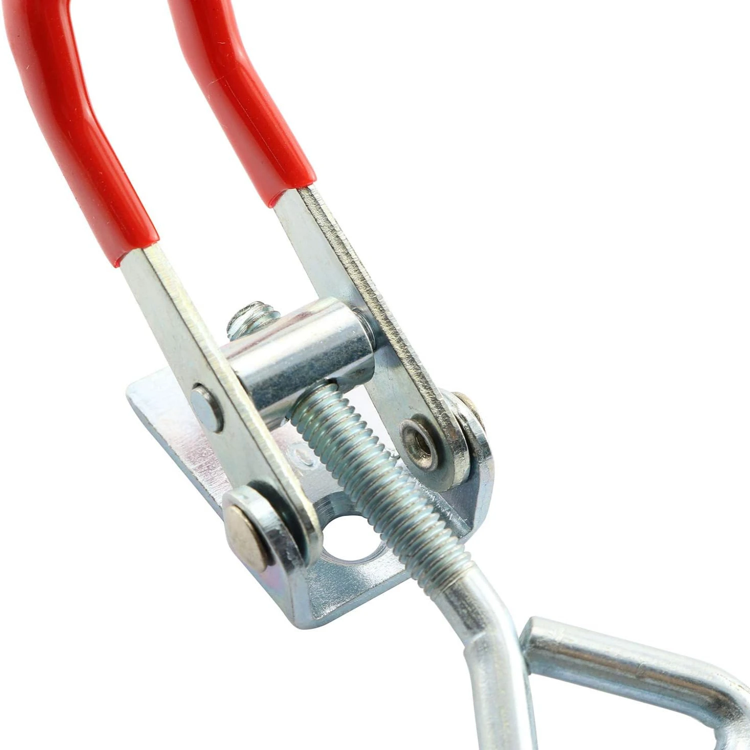 Secure Storage Solution: Sturdy Silver 4001 Toggle Lock Clamp Latch Catch Cabinet Boxes Handle-Durable, High-Quality Locking H