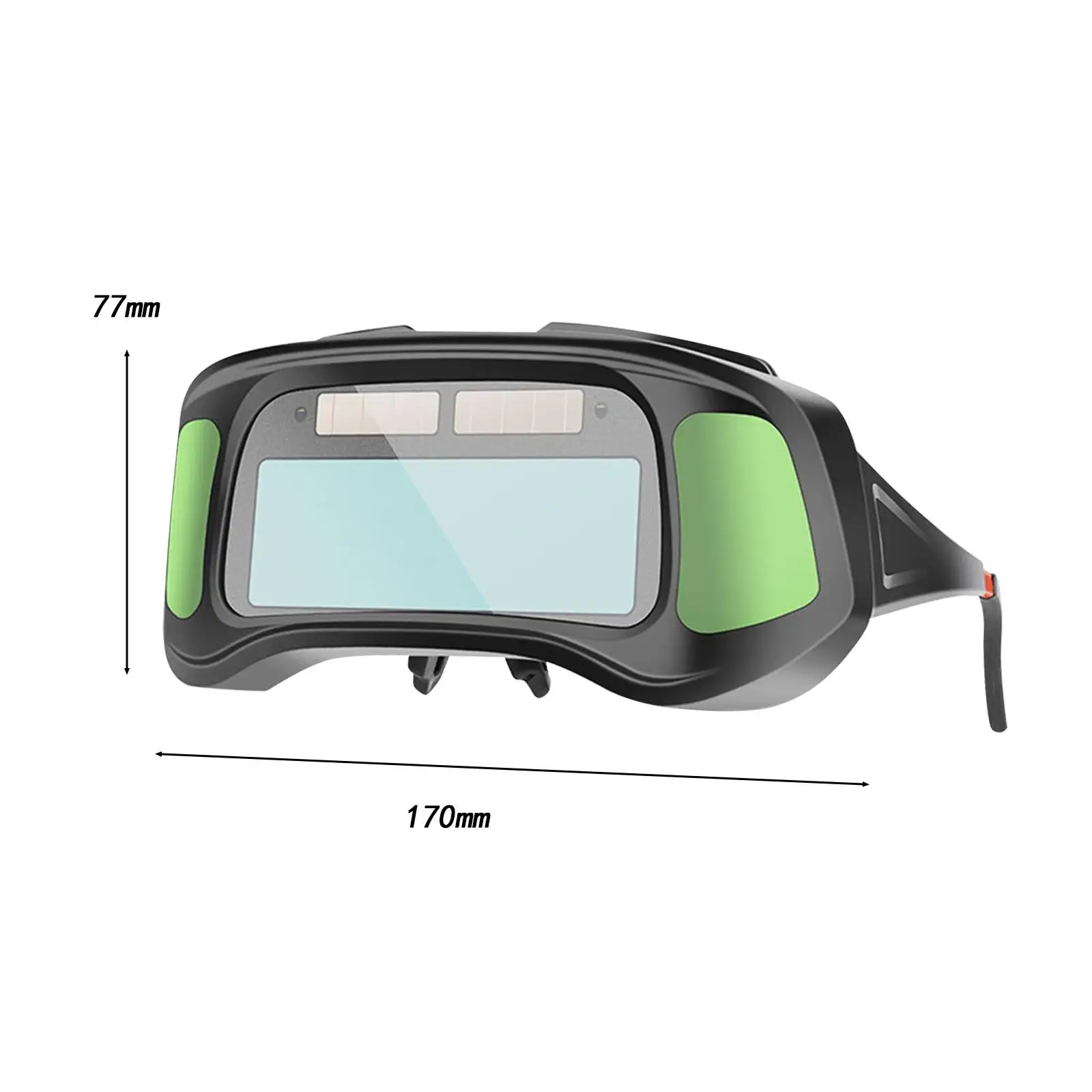 Welder Eye Glasses Auto Dimming True Color Accessories for Argon ARC Welding Comfortable to Wear Sturdy Versatile Professional