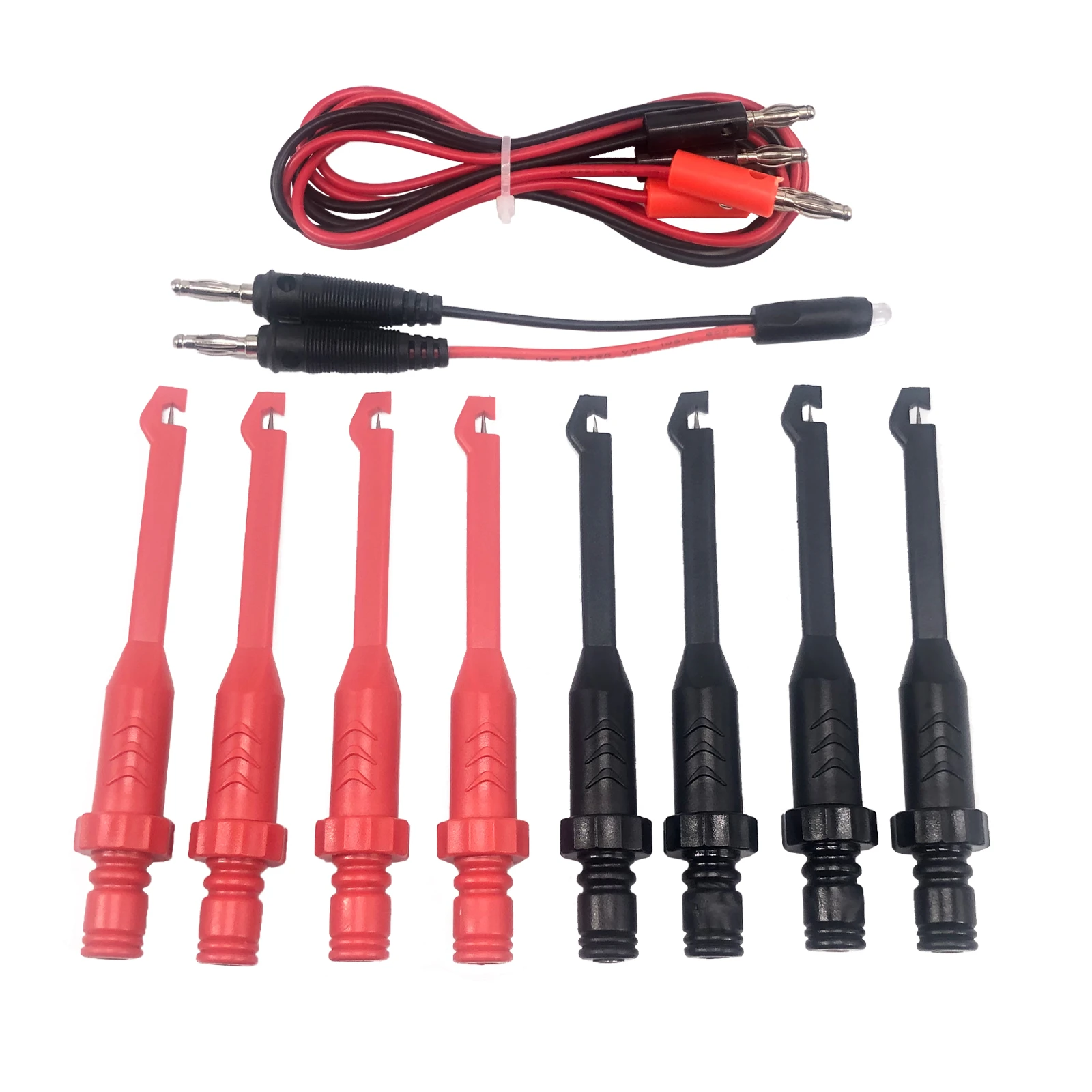 car battery drain tester Power Probe Automotive test Clip Cable Clips Piercing Test Clip with 4mm Banana seat puncture probe test clip motorcycle oil temp gauge