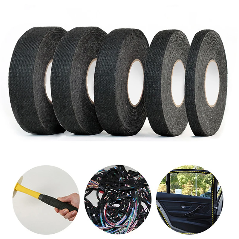 Nastro Elettrico Nastro Per Cablaggio Resistente Al Calore Isolamento Nastro In Tessuto Automobilistico Nastro Adesivo Resistente Al Rumore Impermeabi