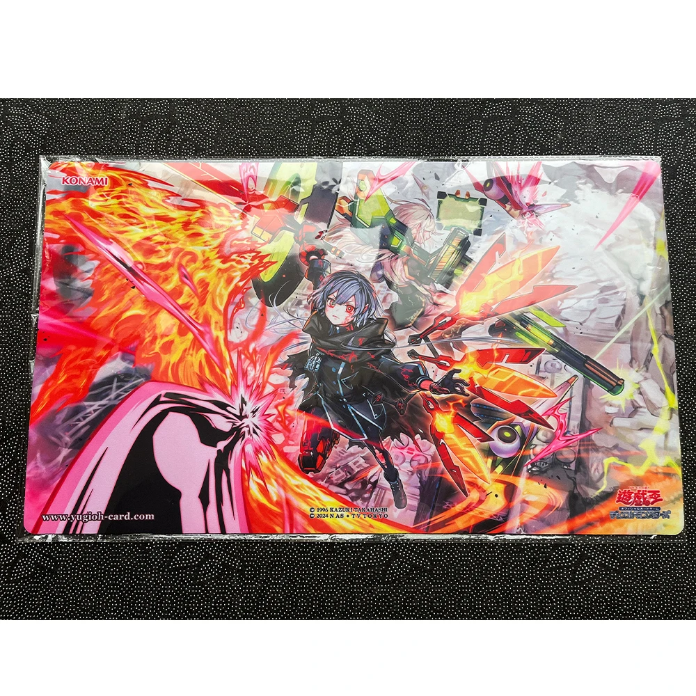 Deluxe Yugioh Trading Card Game Playmat - Premium Table Mat, 600x350mm