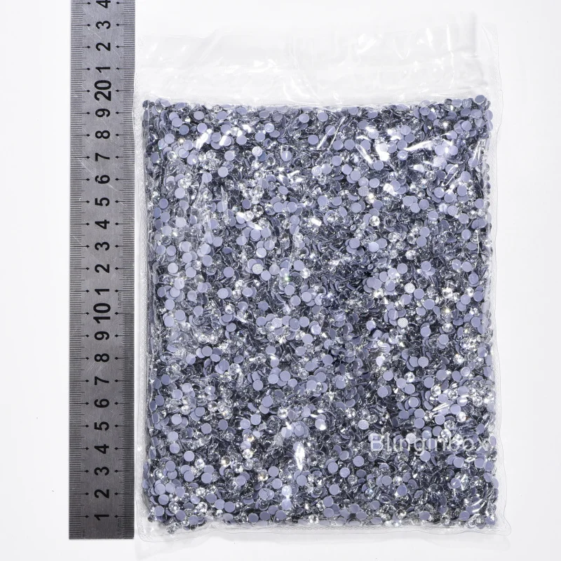 Blingbox SS3-SS34 Hotfix Rhinestones High Quality Glass Crystal Glitter Iron On Rhinestones for Fabric Garment Cтразы strass 2