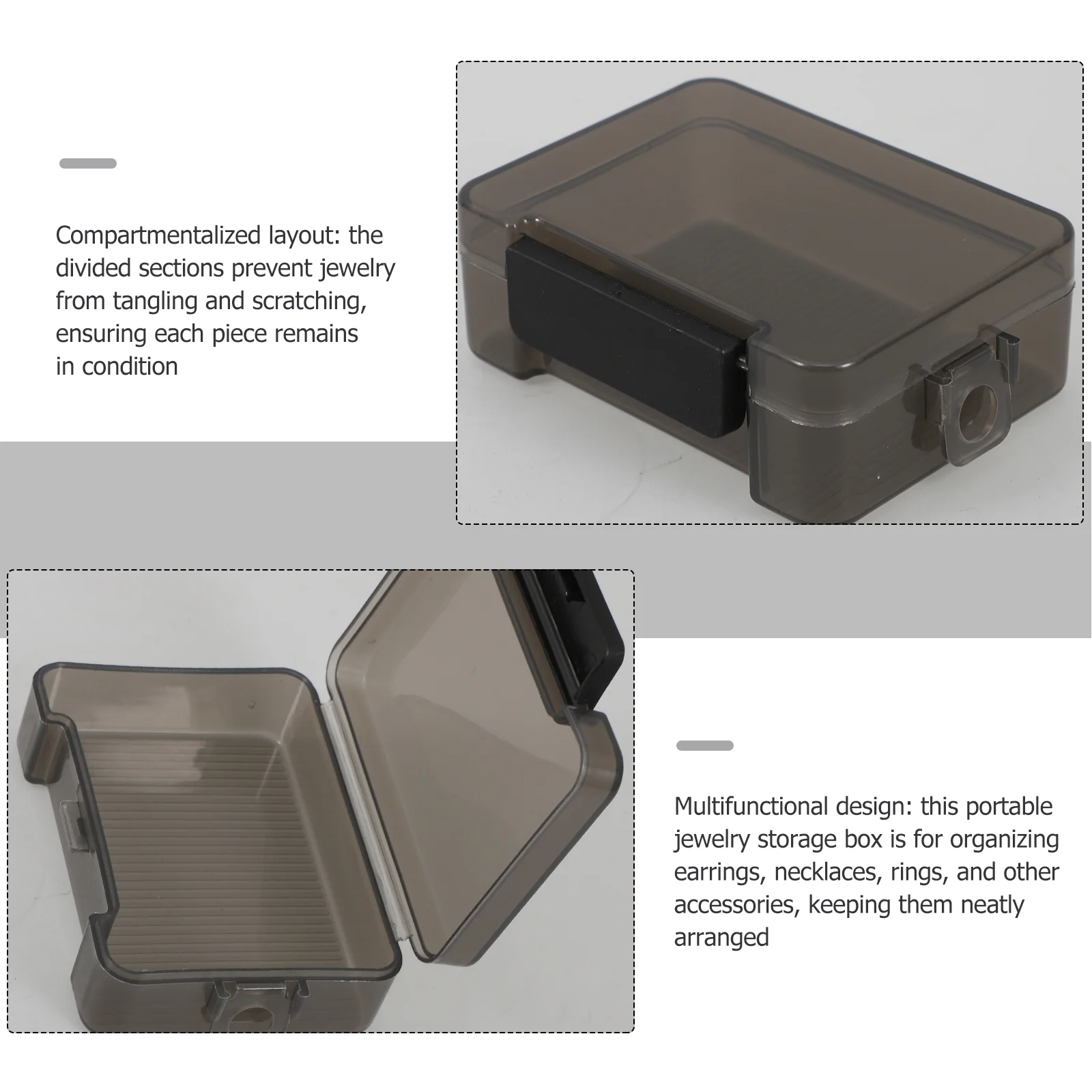 Box Earplug Packaging Board Game Organizer Organizers and Storage Bins with Lids Craft Clear Kit Games Containers