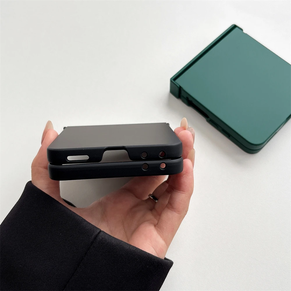 Dopamine Candy Color Matte Phone Case with Hinge Protection