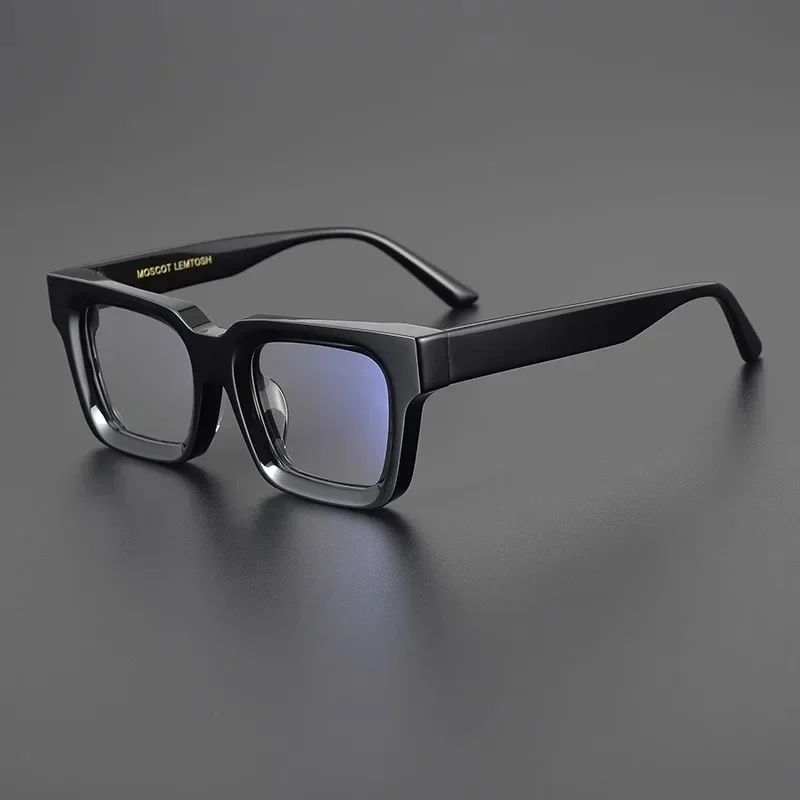 Exquisite and high-quality design, large frame matte acetate glasses frame, men's and women's optical myopia, presbyopia