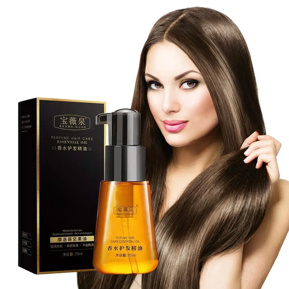 Morocco Argan Oil Hair Serum Smoothing Repair Anti-Dandruff
