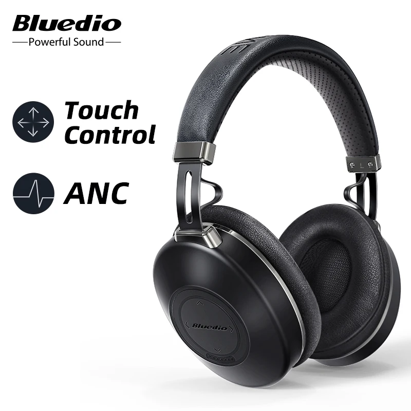 Bluedio H2, Bluetooth Headphones, ANC, Wireless Headset, HIFI sound, Step Counting, SD Card Slot, Cloud Function, Smart APP|Bluetooth Earphones & Headphones| - AliExpress
