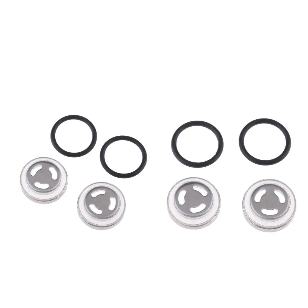 sets of rcycle master cylinder reservoir visor mirror gasket 18mm