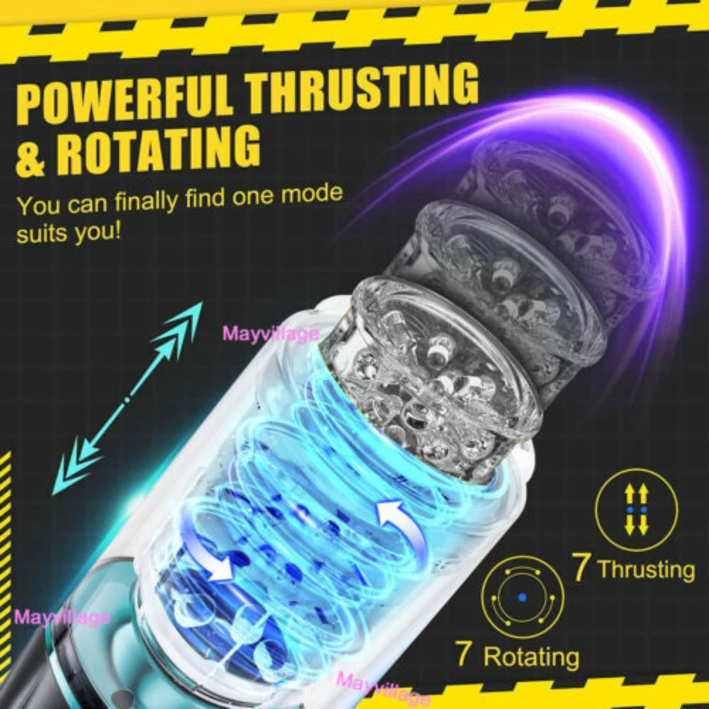 Transparent Vacuum Male Masturbator Cup Automatic Mastubator Sex Toys Blowjob Sucking Machine Vagina Masturbation Men Supplies