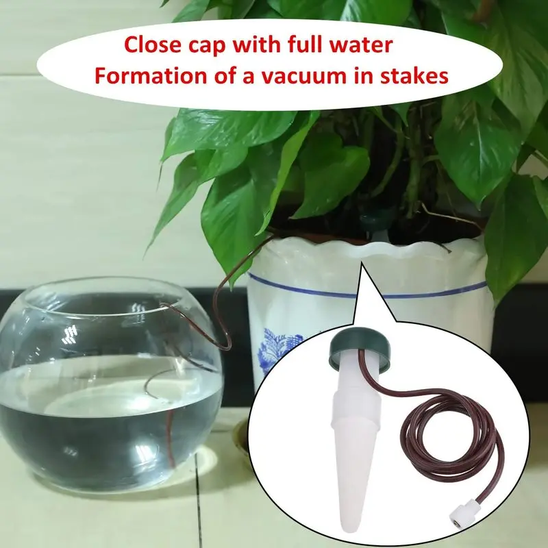 Adjustable Water Self Watering Drip Irrigation Tool Spikes Flower Plant Garden Supplies