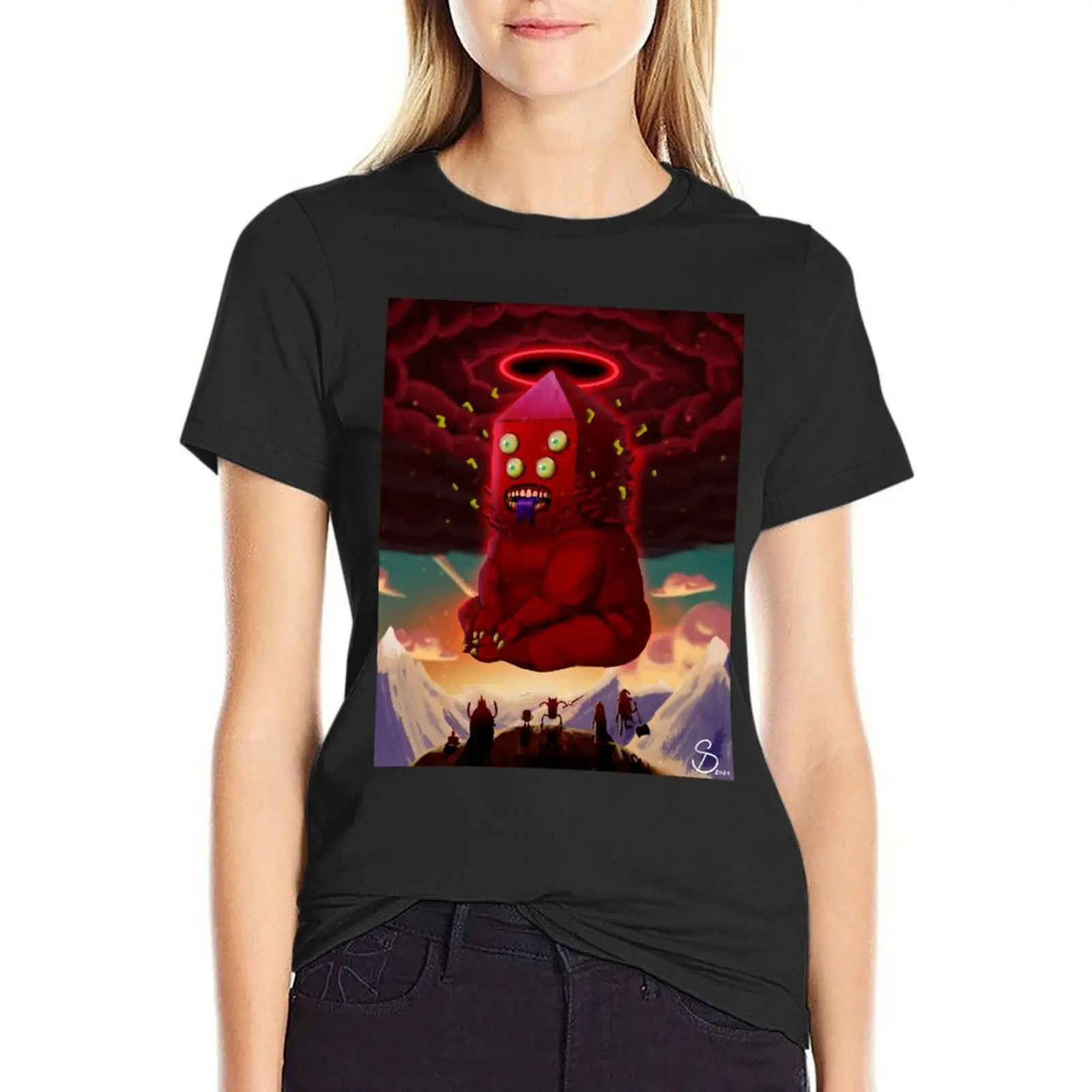 

The Final Battle T-Shirt tops Female clothing new edition t shirts for Women