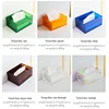 Modern Acrylic Tissue Box Holder Napkin Dispenser Wipe Case Kitchen Storage Box Desktop Organizer Home Living Room Decoration 6