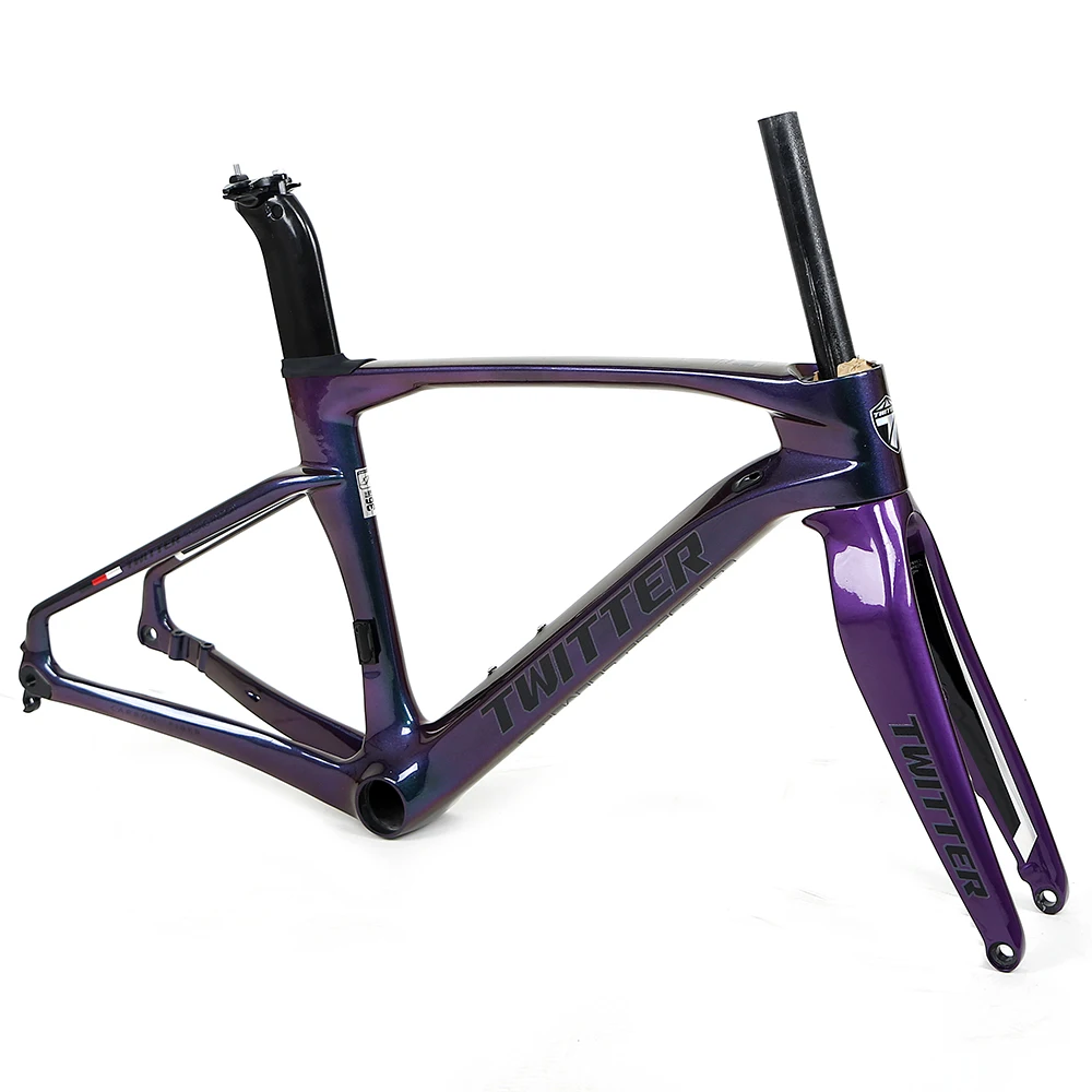 ei Geletterdheid Wegenbouwproces Twitter Hot Koop Carbon Road Disc Frame Voor Kinderen Tieners Road  Cyclocross Fiets Frame Fit24inch Wielset Carbon Grind Frame|Fiets Frame| -  AliExpress