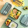Lunch Box Bento Box For School Kids Office Worker Microwae Heating Lunch Container Food Storage Containers lunch box for kids 2