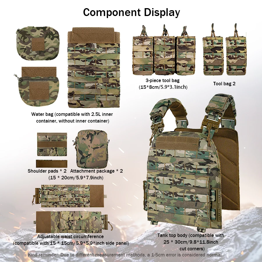 Multifunctional MOLLE Outdoor Hunting Vest Equipment