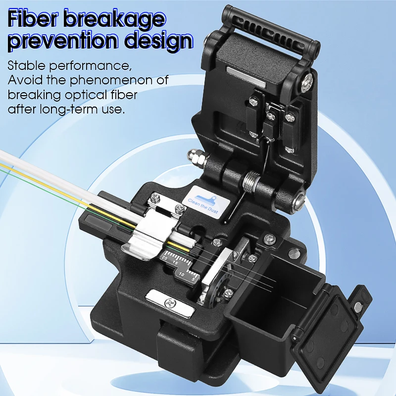 High Precision AUA-X0 Fiber Cleaver Cable Fiber Optic Cutting Knife Tools Cutter