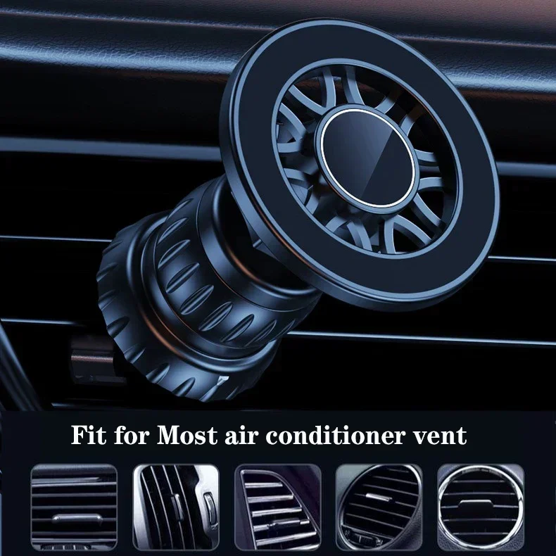 Magnetic 360° Rotating Car Vent Phone Holder