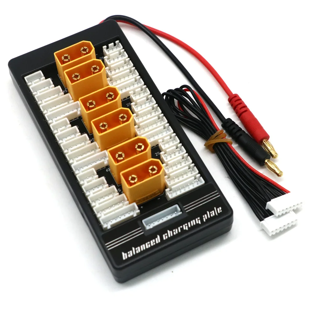 XT60 XT30 XT90 t-plug EC3 EC5 carte de charge de batterie Lipo parallèle 2-6S pour chargeur ISDT Q6 PL6 PL8 chargeur IMAX B6 B6AC B8 – Image 5