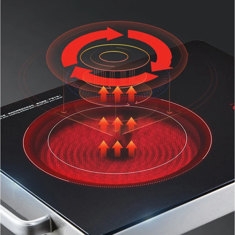 3500W  Ceramic Stove 220V Infrared Heating Induction Cooker Household Hot Pot Barbecue  Stove 6