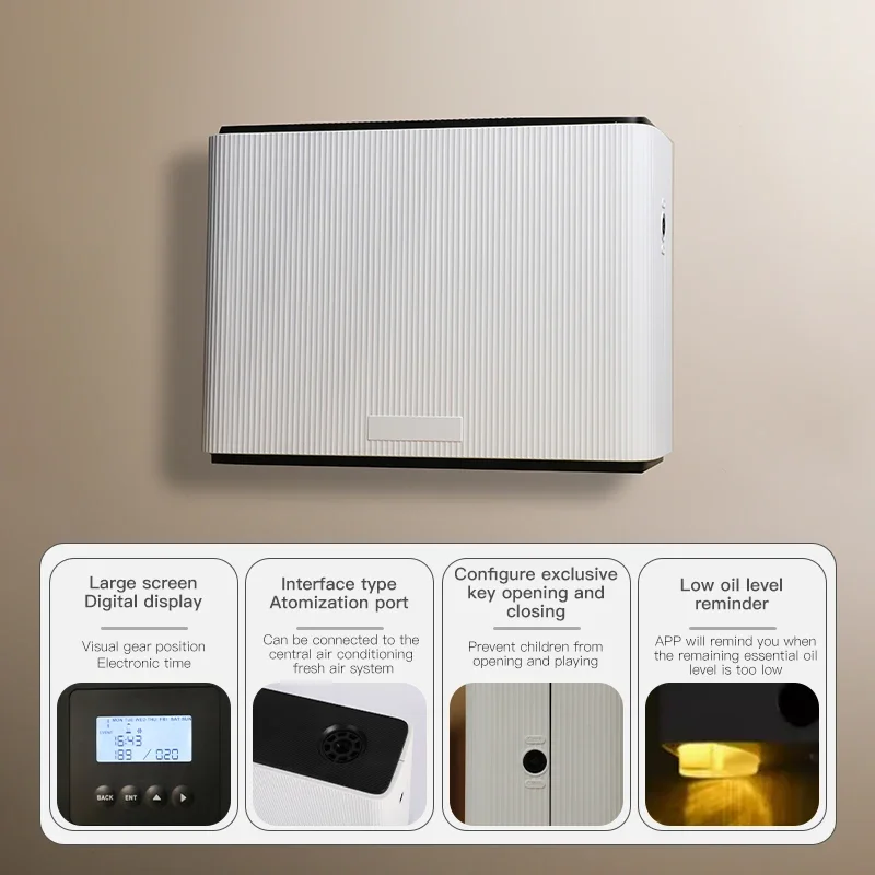 ناشر روائح كهربائية من NAMSTE ، موزع عطر ، توقيت ذ...