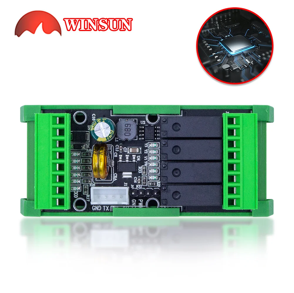 Фонарь 10MT фонарь 14MT 6MR 6MT 20MR 20MT DC24V TTL SEEKU, аналоговый 0-10 В, реле мощности платы 8 in & 6 out 6 in & 4 out PLC