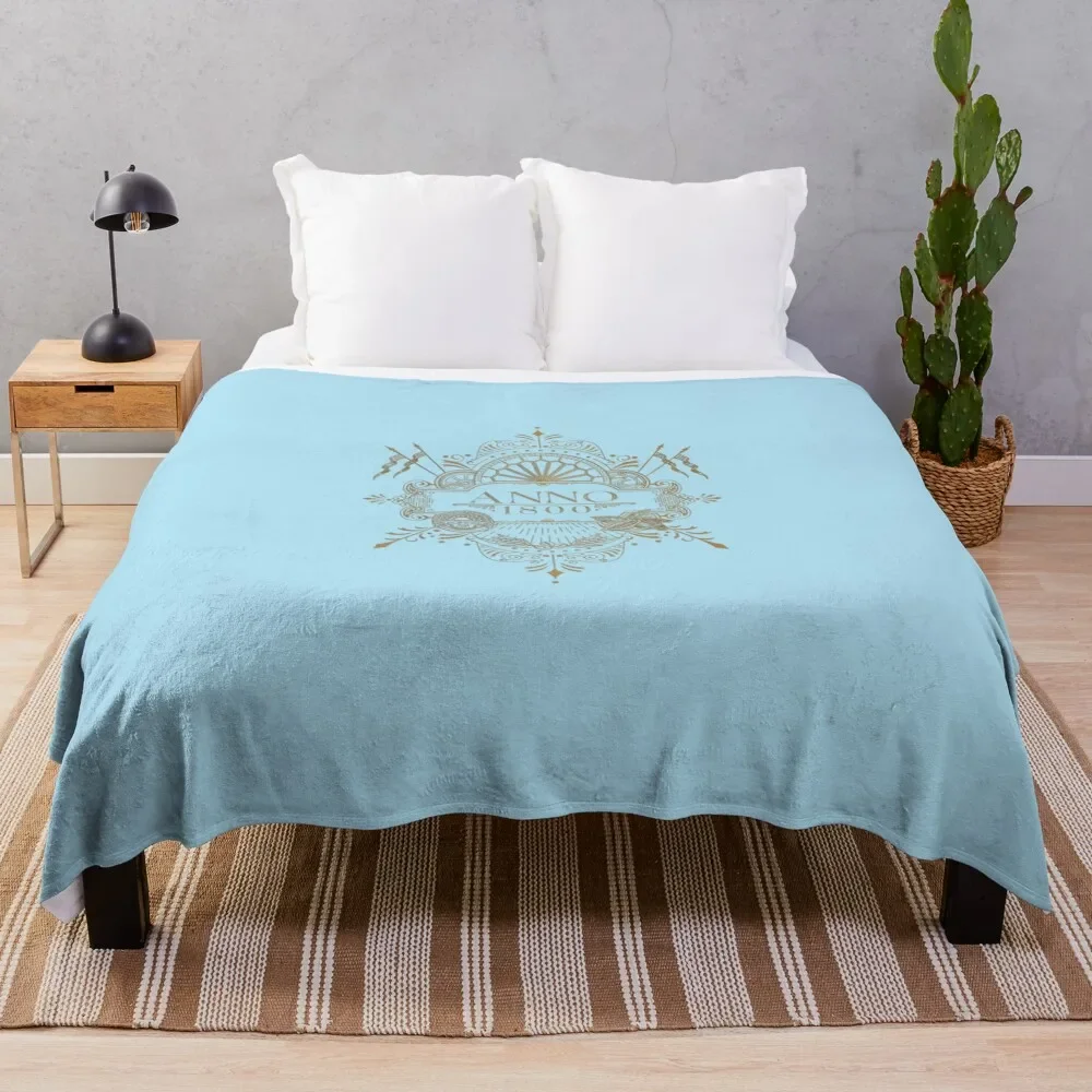 Anno 1800 Logo Essential T-Shirt Throw Blanket Beach Luxury Thicken Blankets