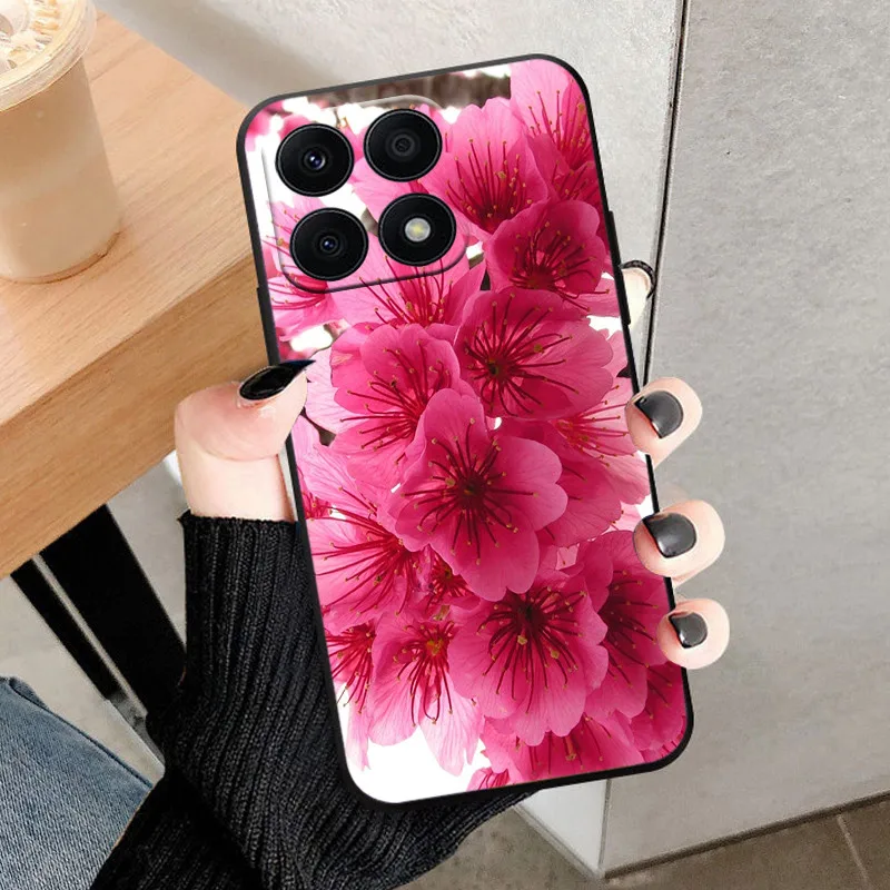 Premium Silicone Soft TPU Phone Case Cover for Huawei Honor X8A - 6.7'' Coque Shell Bumper