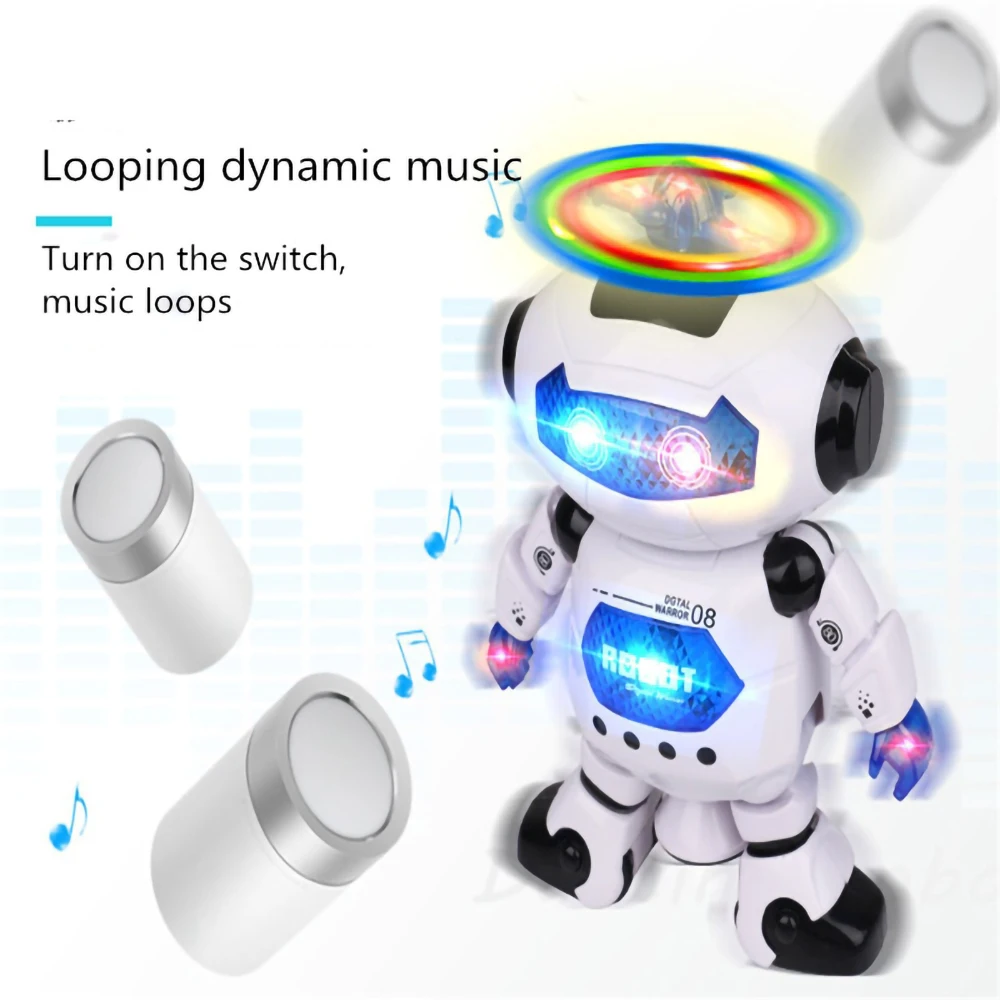 Acheter Robot dansant 3D avec lumières et musique