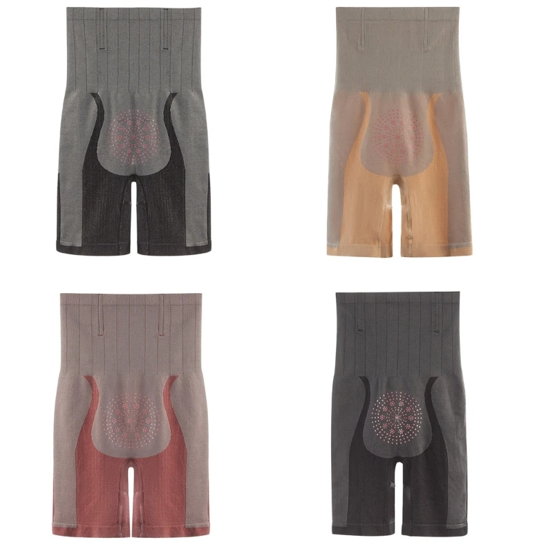 

Женские невидимые шорты с высокой талией для коррекции фигуры с дальним инфракрасным излучением с отрицательными ионами для контроля живота