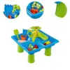Kids Sand Water Table Sandbox Table,Toy Accessories,Bath Toy Playset,Water Table Activity Sensory Table for Age 3-5 Boys 6
