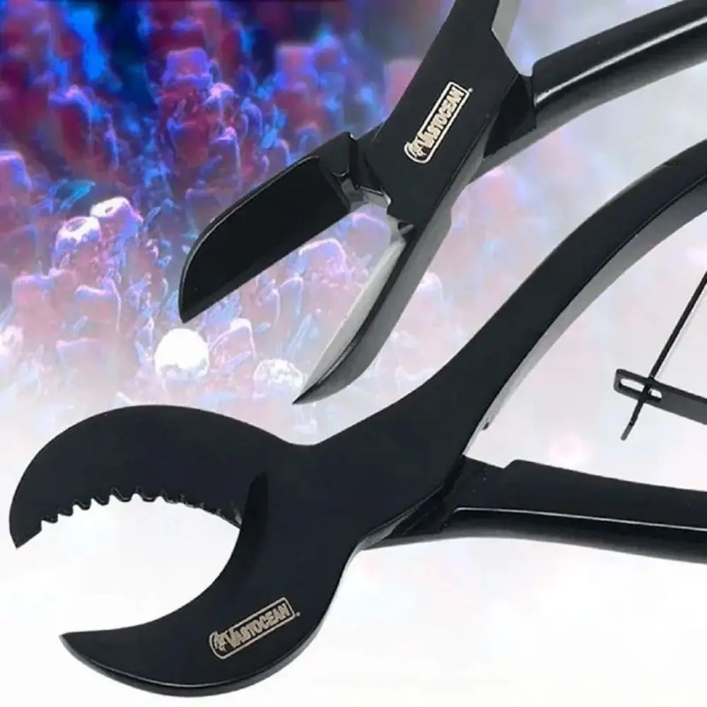 VASTOCEAN Aquarium Accessories coral scissors Seawater fish tank Stainless steel scissors SPS Broken branch coral pliers