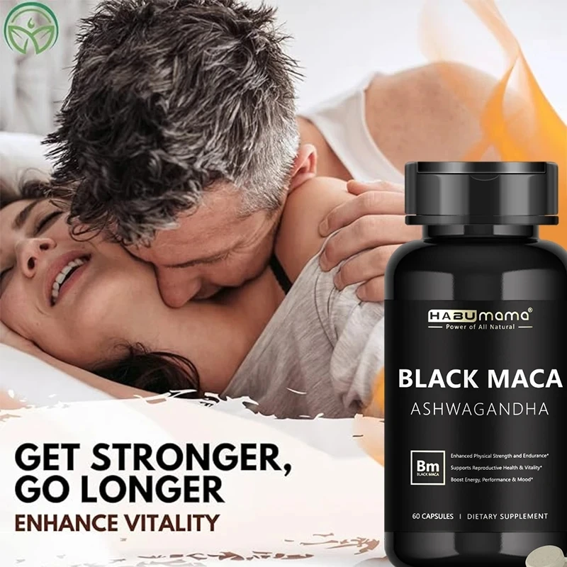 Male Enhancing Supplement with Black Maca