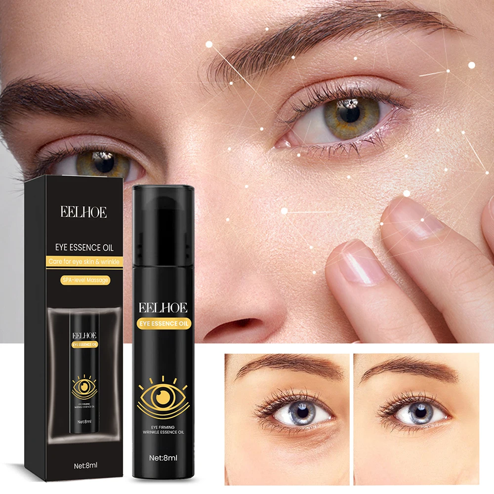 

Retinol Eye Serum Removal Wrinkle Anti Aging Massage Essence Oil Fade Fine Lines Remove Eye Bags Dark Circles Firming Eyes Care