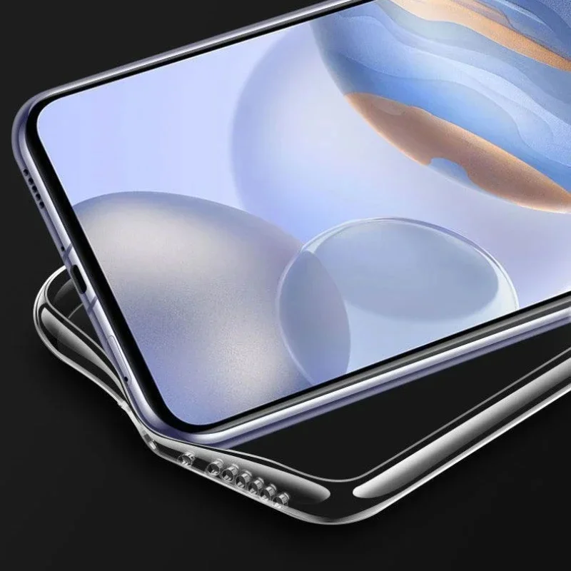 Ultra Thin Clear Soft Transparent TPU Phone Case - Sleek Back Cover Design