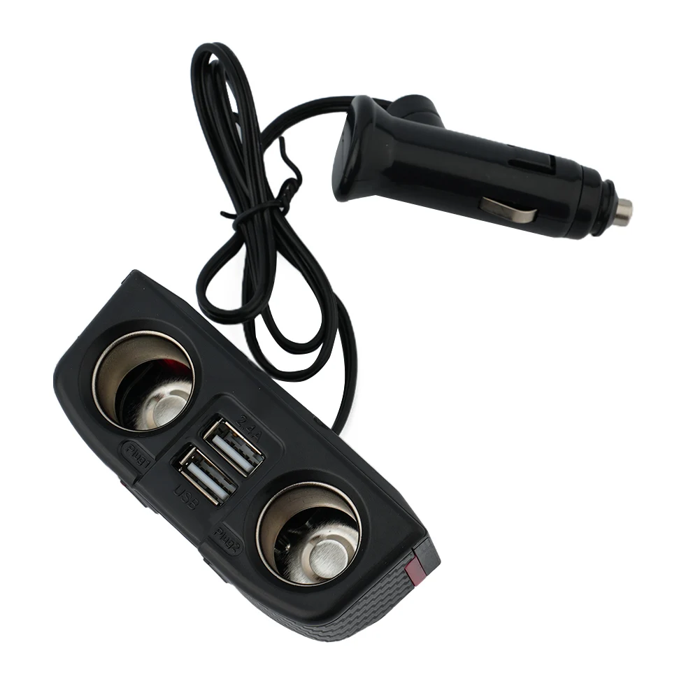    USB , 2Way й, 12V ܼƮ  , й, 2 USB  ׼  Ƽ, 1 X