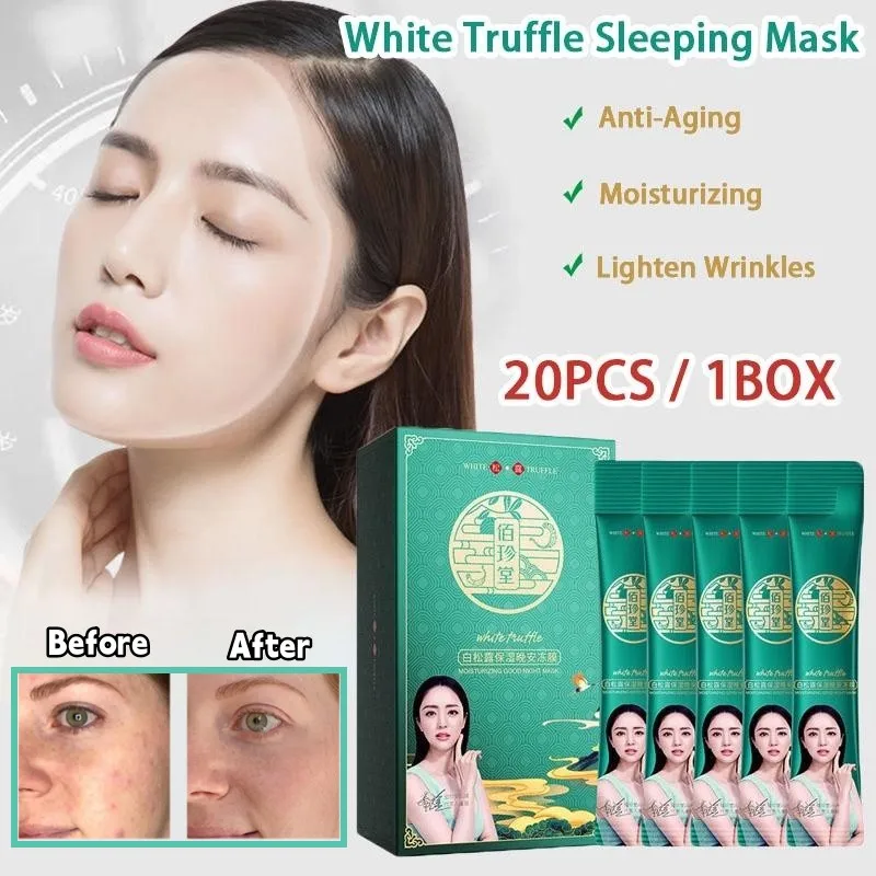 

White Truffle Face Membrane Collagen Anti-wrinkle, Moisturizing, Whitening, Exfoliating Oil-control Leave-in Sleeping Mask