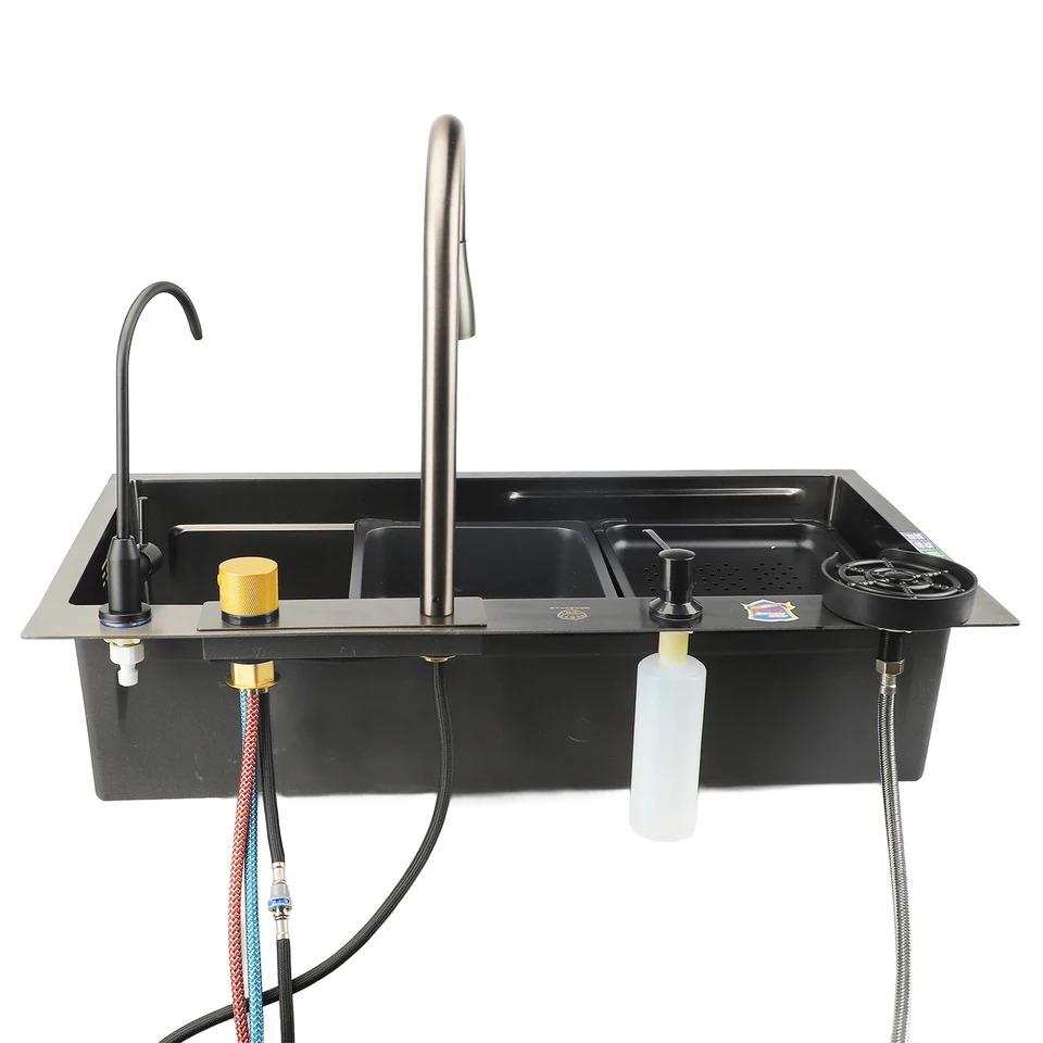 Large Capacity Rustproof Stainless Steel Kitchen Sink