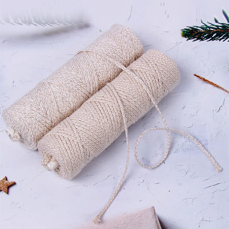 Multi-strand Cotton Woven Scented Candle Line Smokeless Wax Core DIY Handmade Candle Making Supplies Accessories
