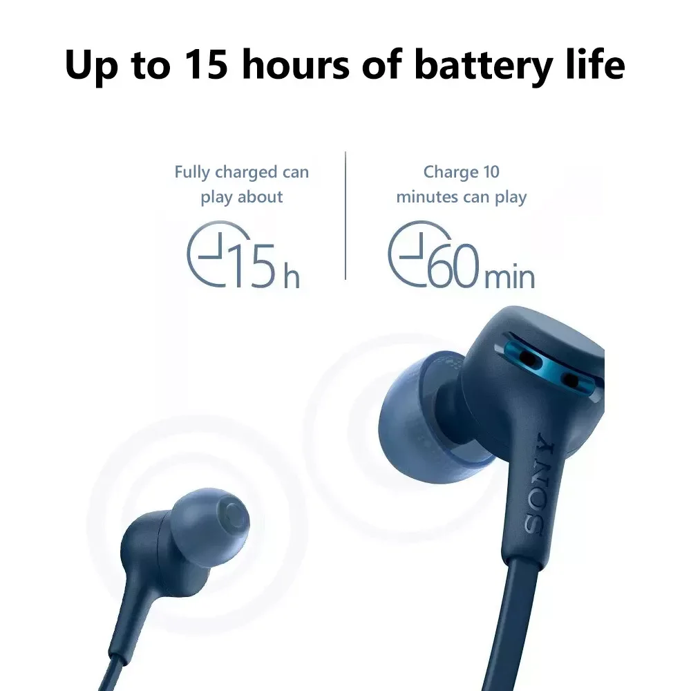 Sony WI-XB400 Extra Bass Earphone Wireless In-Ear Bluetooth Headphones Magnetic Earbuds Handsfree with Mic 6