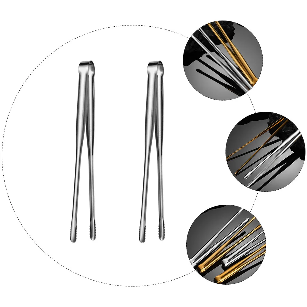 

Korean Style Food Clip Toast Outdoor Barbecue Tong Multi-Function Food Portable Steak Clamp Japanese Kitchen tools accessory