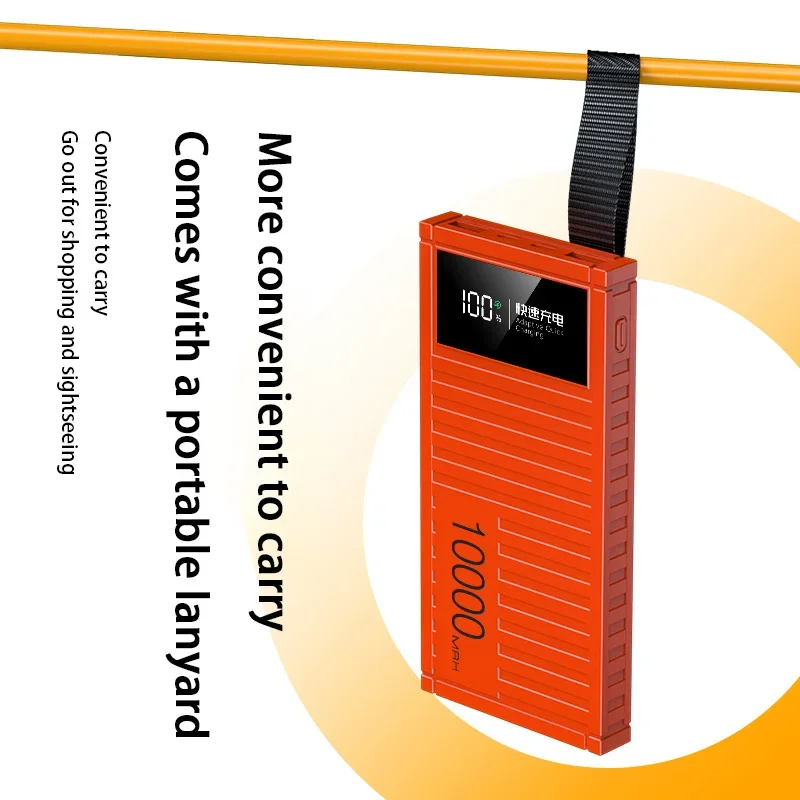 200000mAh Container Shaped Large Capacity Mobile Power Bank For Super Fast Charging Classic Fourcolor For iPhone Xiaomi Sumsung 3